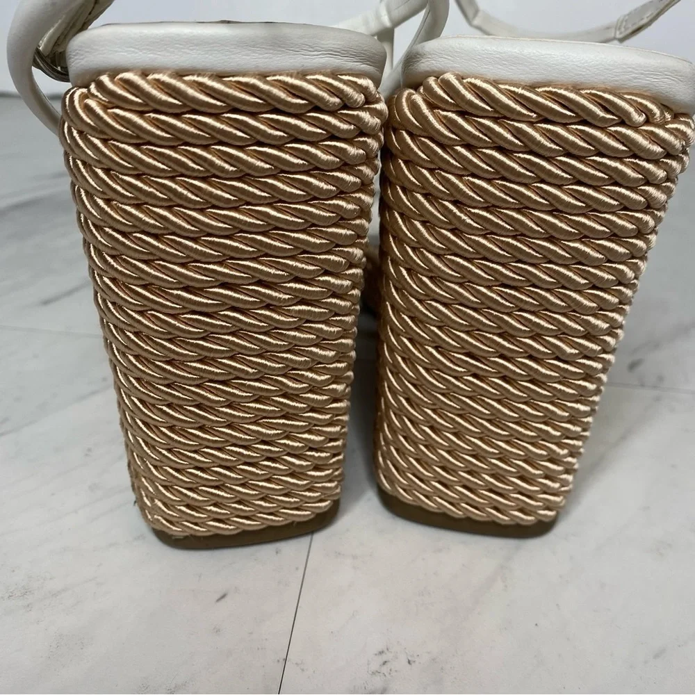 Marc Fisher Zeki Espadrille Wedge Sandal 8M